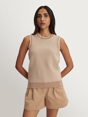 Varley Natural Jenson Stich Knit Tank - Image 1 of 9