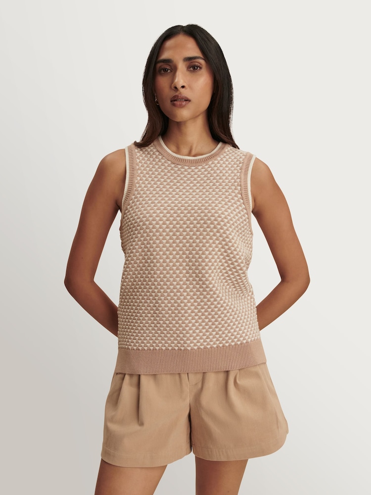 Varley Natural Jenson Stich Knit Tank - Image 1 of 9