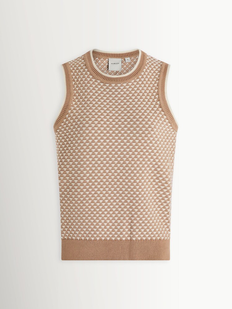 Varley Natural Jenson Stich Knit Tank - Image 9 of 9