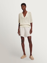 Varley White Callie Knit Top - Image 2 of 7