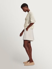 Varley White Callie Knit Top - Image 4 of 7