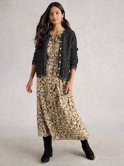 White Stuff Black Belle Sparkle Cardigan - Image 2 of 7