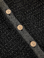 White Stuff Black Belle Sparkle Cardigan - Image 7 of 7