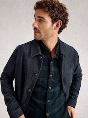 White Stuff Blue Blackwatch Check Shirt - Image 4 of 6