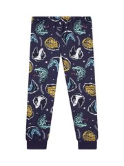 Character Blue Harry Potter Hogwarts Long Sleeve Pyjamas - Image 5 of 6