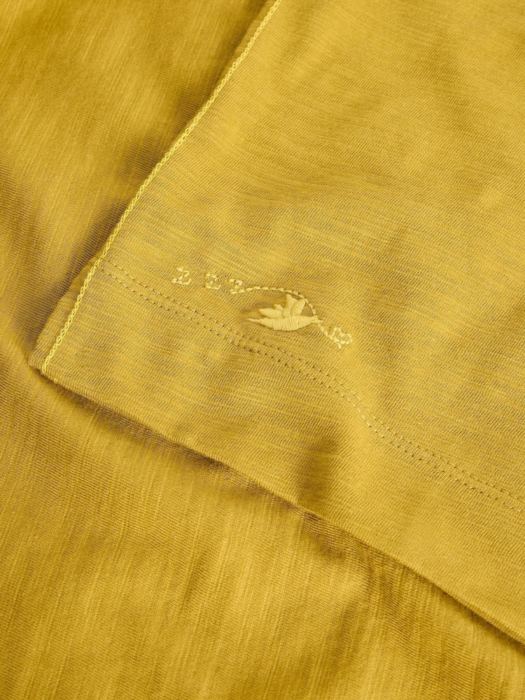 White Stuff Yellow Mia Boxy T-Shirt - Image 6 of 6