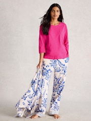 White Stuff Pink Mia Boxy T-Shirt - Image 3 of 6
