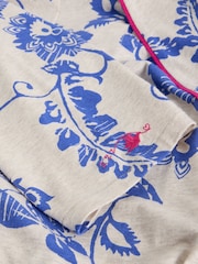 White Stuff Natural Nina Jersey Dressing Gown - Image 7 of 7