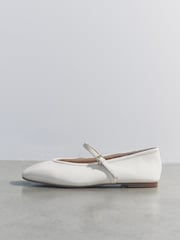 Knochen - The Set Premium Leder-Wildleder Maryjane-Schuhe - Bild 3 von 5