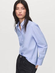 Mango Blue Shirt Regu - Image 3 of 6
