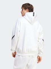 تشكيلة Z.N.E من adidas سترة رياضية بهودي وسحاب كامل - صورة 3 من 8