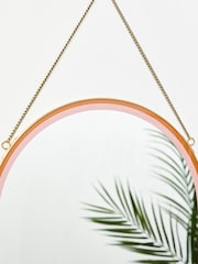 Oliver Bonas Gold Hanging Arch Mirror - Image 3 of 4