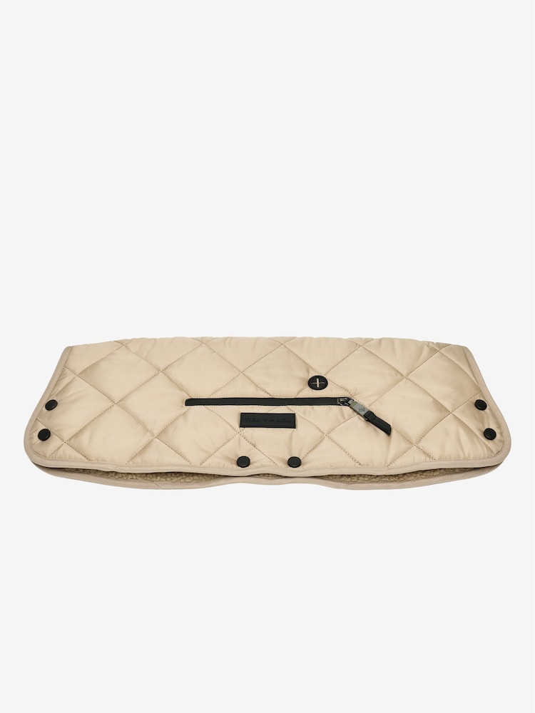 Tiba + Marl Cream Universal Buggy Handmuff - Image 1 of 5 Tiba + Marl Cream Universal Buggy Handmuff - Image 1 of 5