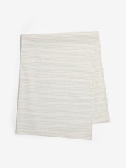 Black/White Checked Line Wipe Clean Table Cloth - Image 3 of 3