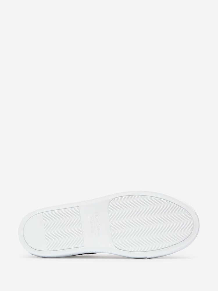 Oliver Sweeney Hand Finished Calf Leather Cupsole White Trainers - Image 5 of 5 Oliver Sweeney Hand Finished Calf Leather Cupsole White Trainers - Image 5 of 5