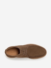 Oliver Sweeney Calf Suede Moccasin Brown Boots - Image 4 of 5