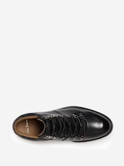 Oliver Sweeney Calf Leather Hiker Black Boots - Image 4 of 5