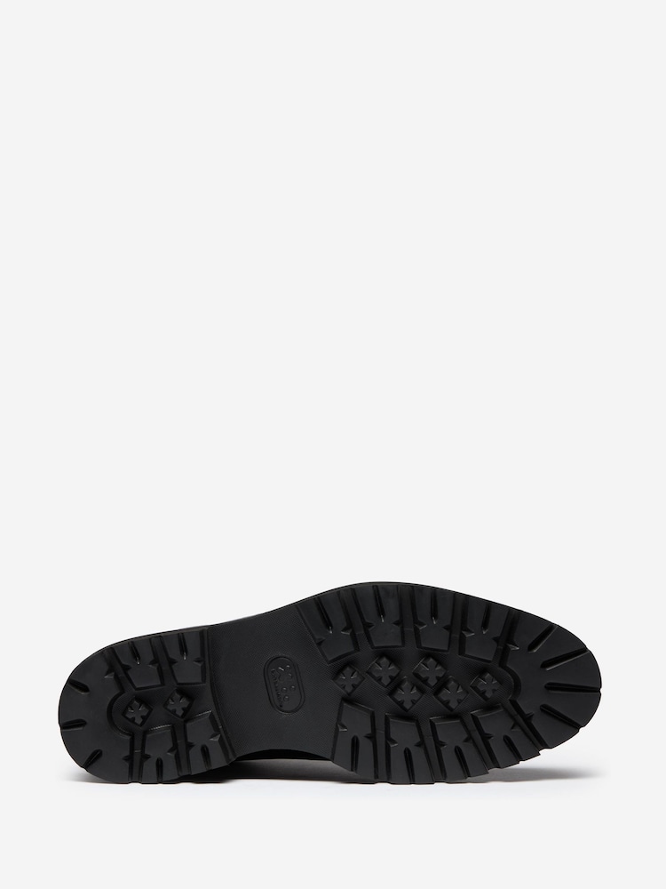 Oliver Sweeney Calf Leather Hiker Black Boots - Image 5 of 5