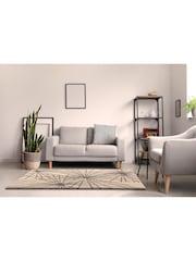 Esselle Charcoal Aura Starburst Rug - Image 1 of 5