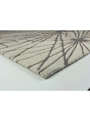 Esselle Charcoal Aura Starburst Rug - Image 3 of 5