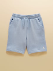 Joules Kids' Blue Crew Neck Sweatshirt And Shorts Set - Image 4 of 9