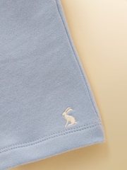 Joules Kids' Blue Crew Neck Sweatshirt And Shorts Set - Image 6 of 9