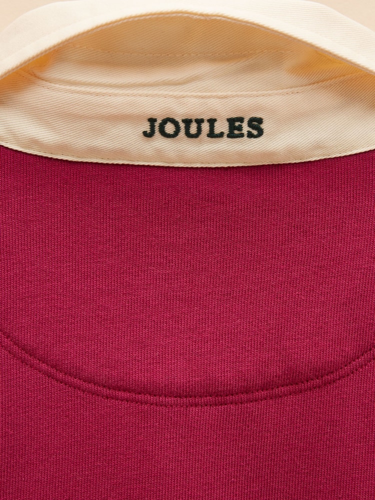 Joules Boys' Rugby Club Colourblock Long Sleeve Rugby Shirt - Image 5 of 5