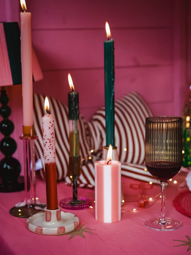 Lords Fragrance House X Colour Emporium Tapered Trebarwith Dinner Candles Set of 4 - Image 1 of 6
