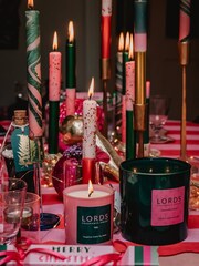 Lords Fragrance House X Colour Emporium Tapered Trebarwith Dinner Candles Set of 4 - Image 5 of 6