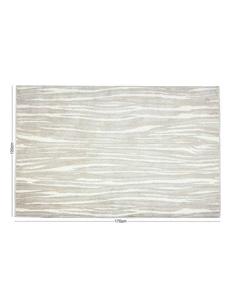 Arthouse Neutral Rhythm Willow Rug - Image 4 of 4