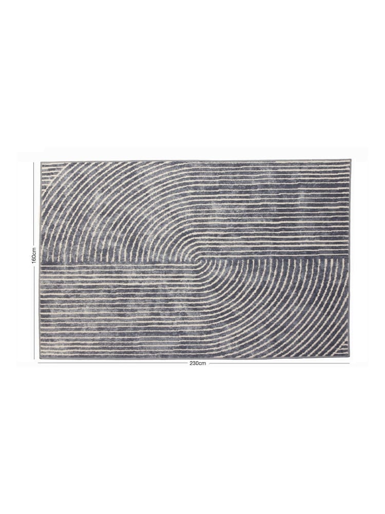 Arthouse Navy Muse Zen Rug - Image 4 of 4
