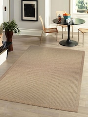 Arthouse Natural Jute Effect Weave Rug - Image 1 of 5