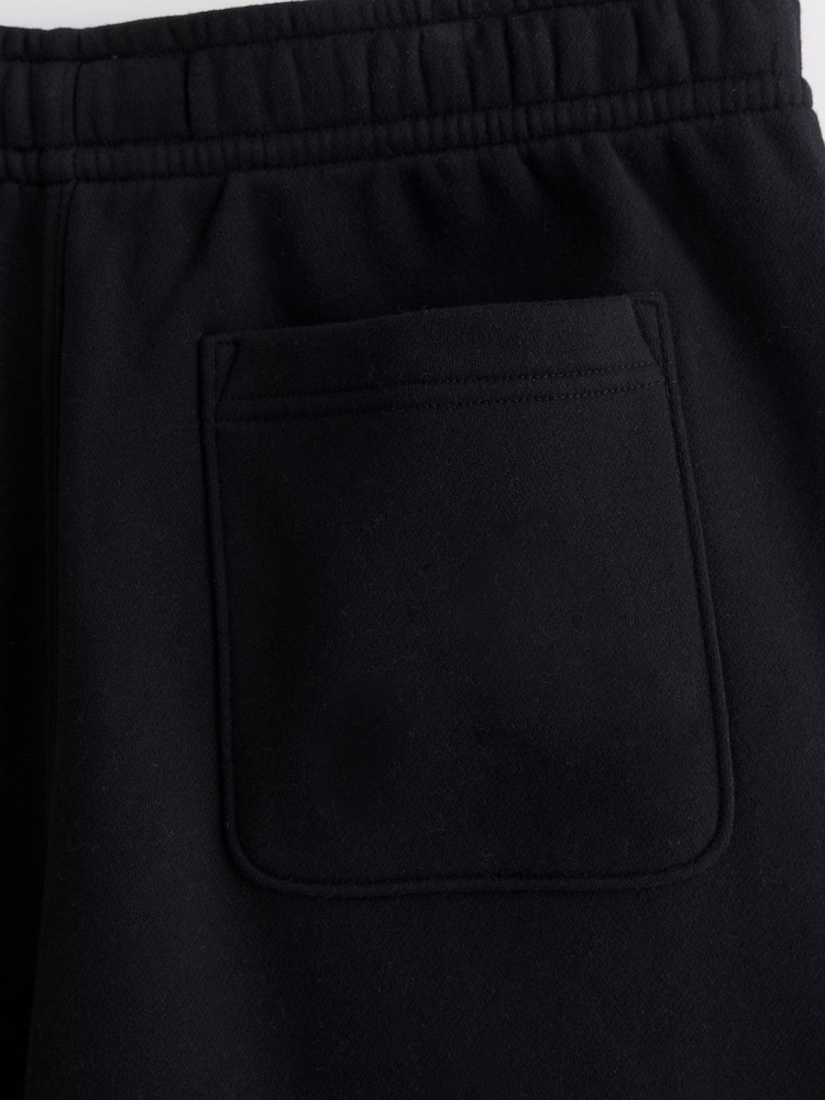 Abercrombie & Fitch Black Cinched Logo Relaxed Joggers - Image 3 of 3