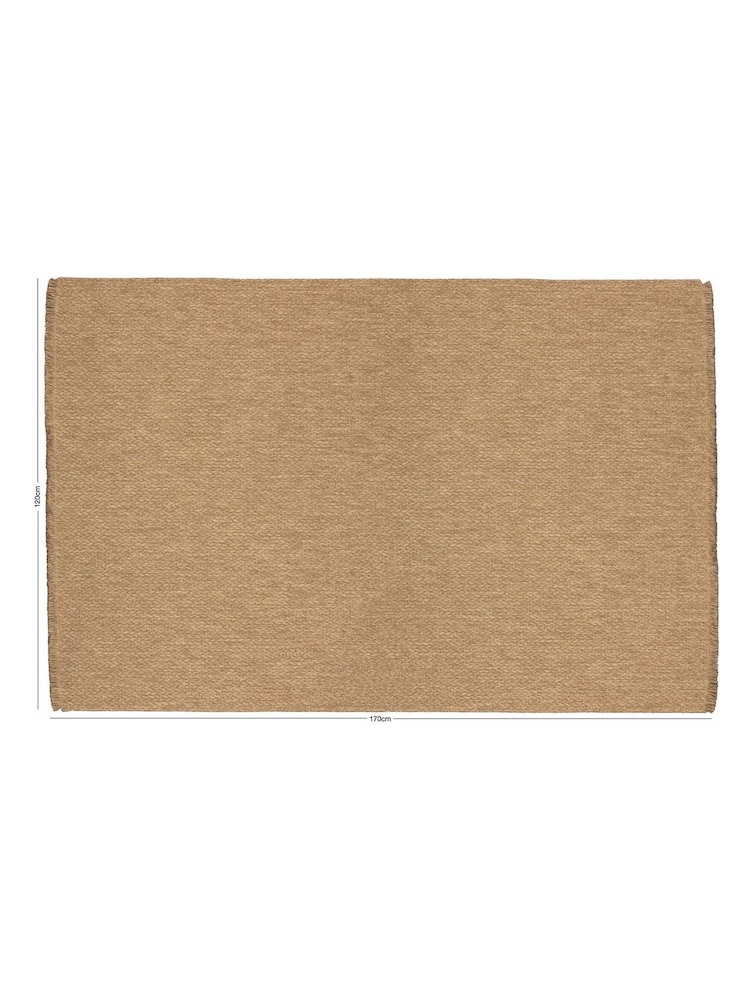 Arthouse Neutral Jute Effect Twist Rug - Image 4 of 4