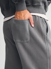 Abercrombie & Fitch Grey Essential Cinched Joggers - Image 6 of 8