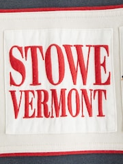 Abercrombie & Fitch Blue Ski Graphic Popover Sweatshirt - Image 8 of 8