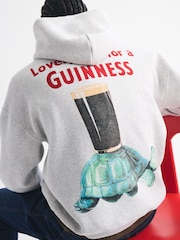 Abercrombie & Fitch Grey Guinness Popover Hoodie - Image 6 of 8
