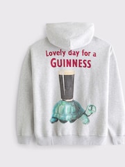 Abercrombie & Fitch Grey Guinness Popover Hoodie - Image 8 of 8