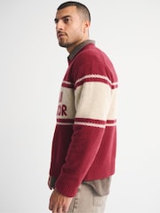 Abercrombie & Fitch Dark Green Christmas Novelty Graphic Crew Neck Sweatshirt - Image 5 of 7