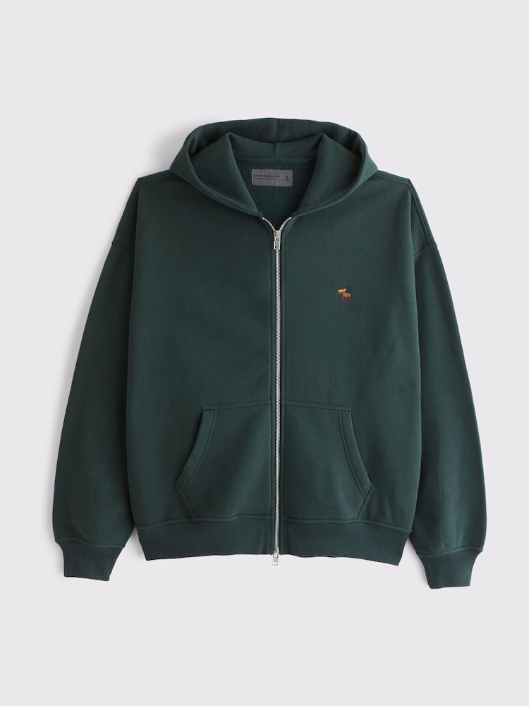 Abercrombie & Fitch Icon Zip Front Hoodie - Εικόνα 1 του 1