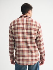 Abercrombie & Fitch Red Plaid Flannel Shirt - Image 5 of 7