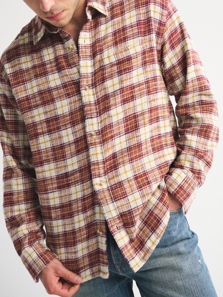 Vuja De Ross Check Flannel S Vuja De VUJADE ROSS CHECK FLANNEL IN 