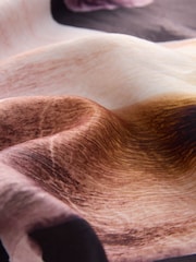 Purple Floral Satin Cami Midi Occasion Dress - Image 3 of 3