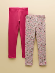 Roz - Colanți Joules Deedee Pachet multiplu pentru fete (pachet 2) - Imaginea 1 din 6