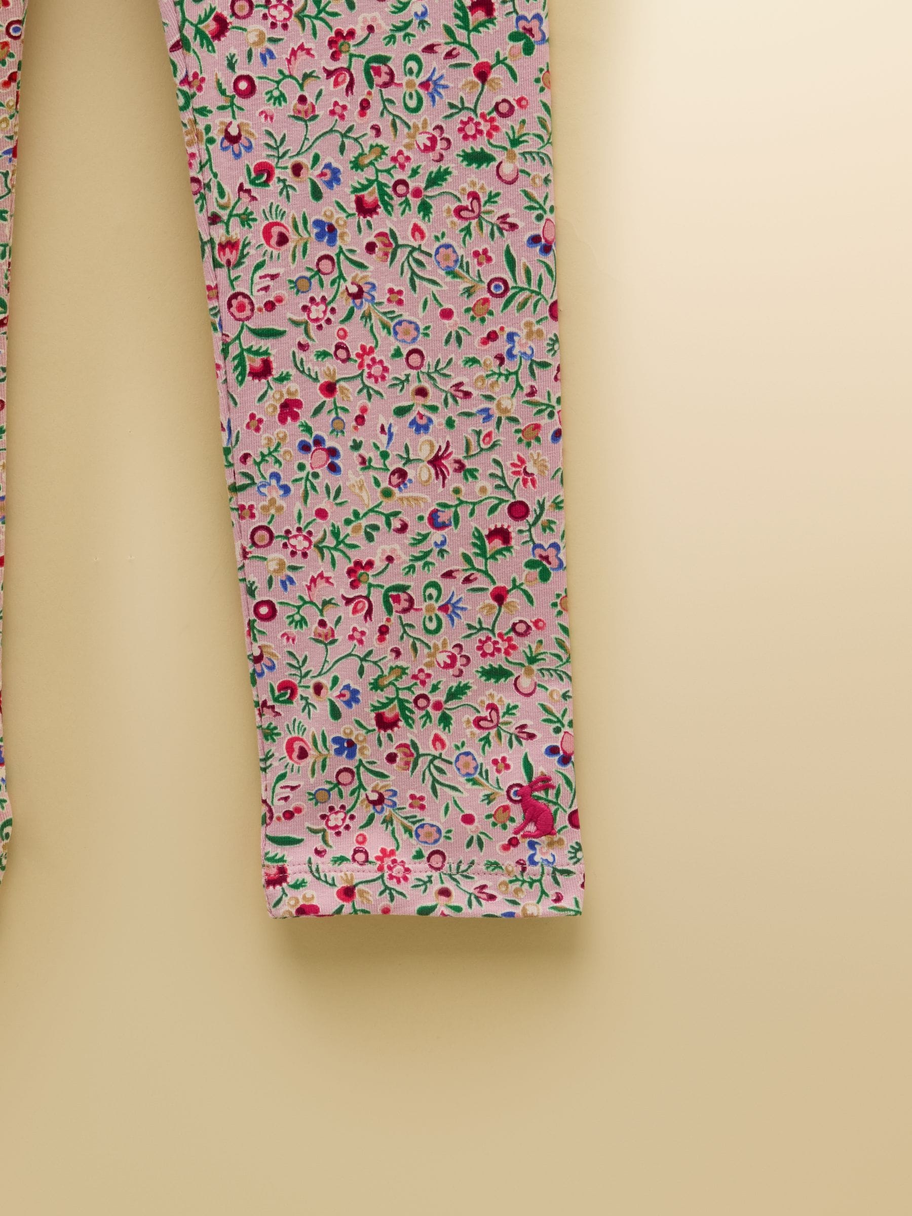 Buy Joules Girls' Deedee Pink Multipack Leggings (2 Pack) from
