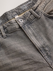 Grey Tint Relaxed Tapered Fit Classic Stretch Jeans - Image 11 of 13