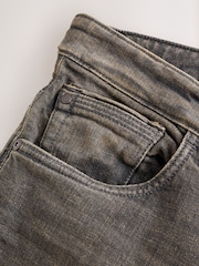 Grey Tint Relaxed Tapered Fit Classic Stretch Jeans - Image 12 of 13