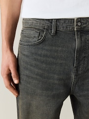 Grey Tint Relaxed Tapered Fit Authentic Stretch Denim Jeans - Image 5 of 6
