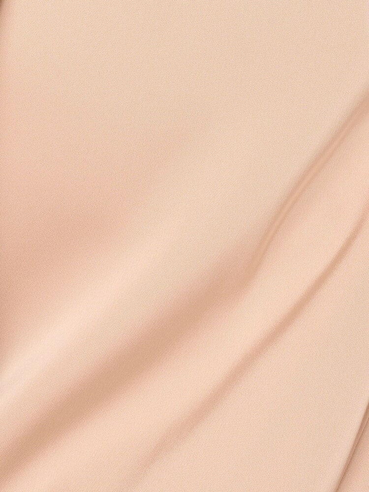 Adrianna Papell Gold Adrianna By Gold Stretch Satin Long Dress - Image 6 of 6