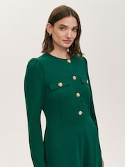 Finery Green Gilly Dress - Image 5 of 5